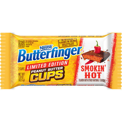 BUTTERFINGER PEANUT BUTTER CUPS Smokin’ Hot 1.5 oz Pack