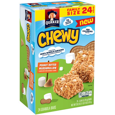 Quaker® Chewy Peanut Butter Marshmallow Granola Bars