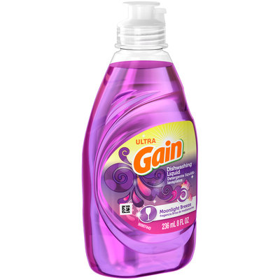 Gain® Ultra Moonlight Breeze Dishwashing Liquid 8 fl. oz. Squeeze Bottle