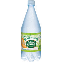 POLAND SPRING Brand Sparkling Natural Spring Water, Summer Melon 33.8-ounce plastic bottle