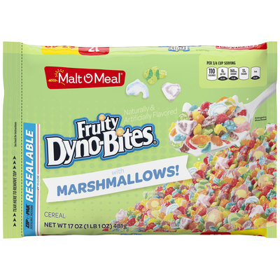 Malt-O-Meal® Fruity Dyno-Bites® with Marshmallows Cereal 17 oz. Bag