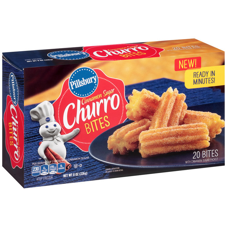 Pillsbury Cinnamon Sugar Churro Bites 20 ct Box Reviews 2019