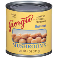 Giorgio® Buttons Mushrooms 4 oz. Can