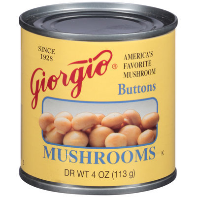 Giorgio® Buttons Mushrooms 4 oz. Can