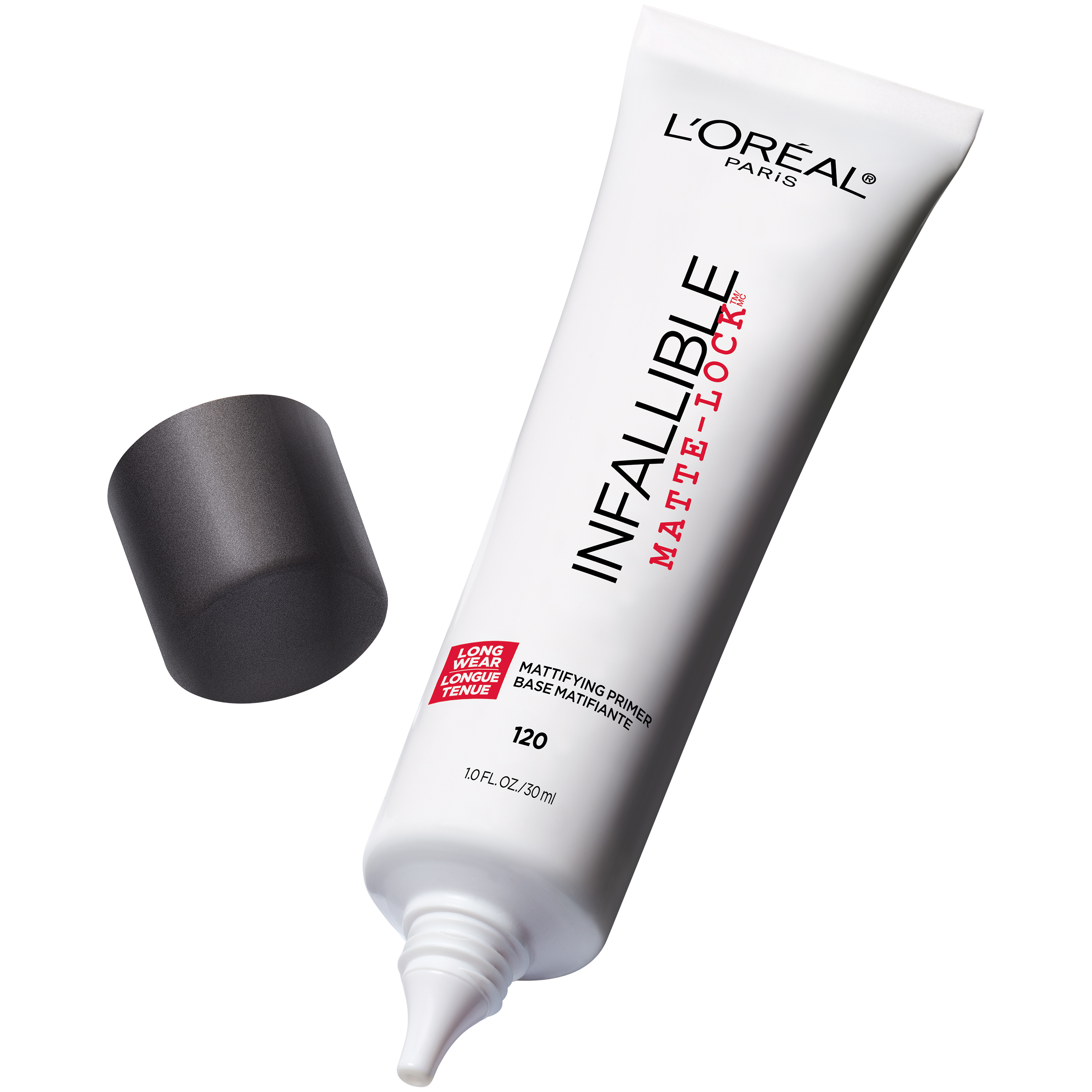 L'Oreal® Paris Infallible Matte-Lock® Mattifying Primer 120 Clear 1 fl. oz. Tube