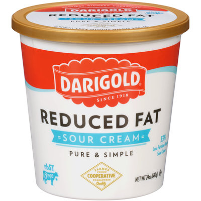 Darigold® Reduced Fat Sour Cream 24 oz. Tub