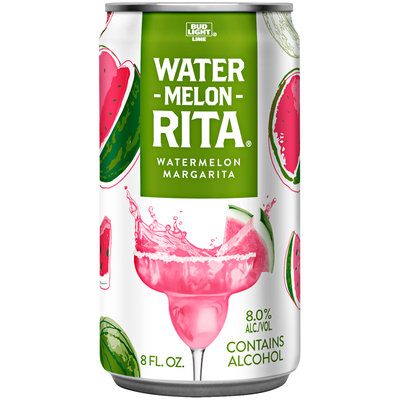 Bud Light® Lime Water-Melon-Rita® Watermelon Margarita 8 fl. oz. Can