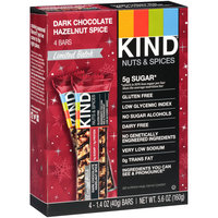 KIND® Nut & Spices Dark Chocolate Hazelnut Spice Granola Bars