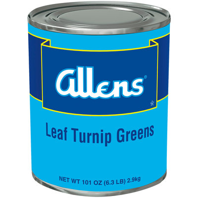 Allens® Leaf Turnip Greens 101 oz. Can