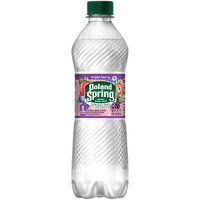 POLAND SPRING Sparkling Natural Spring Water Triple Berry 0.5L Bottle