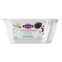 Fage® Crossovers™ Vanilla Blended with Brownie Bites Low-Fat Greek Strained Yogurt 5.3 oz. Container