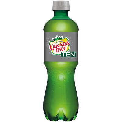 Canada Dry® TEN® Ginger Ale 16 fl. oz. Bottle