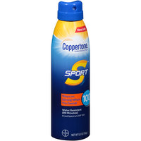 Coppertone® Sport™ Broad Spectrum SPF 100 Sunscreen Spray 5.5 oz. Aerosol Can