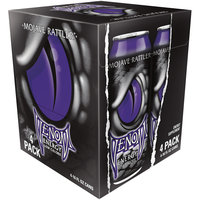 Venom Mojave Rattler Energy Drink, 16 Fl Oz Can, 4 Pack