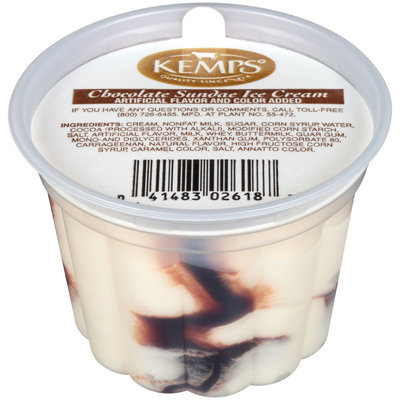 Kemps® Chocolate Sundae Ice Cream 24-4 fl. oz. Cups