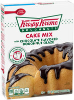 Betty Crocker™ Krispy Kreme Cake Mix with Chocolate Flavored Doughnut Glaze