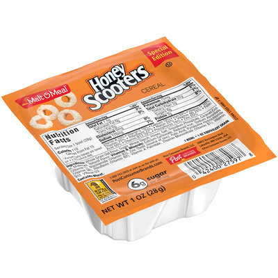 Malt-O-Meal® Honey Scooters® Cereal 1 oz. Bowl