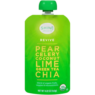 Shine Organics™ Revive Fruit & Vegetable Blend 4.22 oz. Pouch