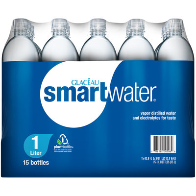 Glaceau Smart Water® Water 15-33.8 fl. oz. Plastic Bottles