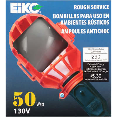 EiKO® 50A/RS 50 Watt 130V Light Bulbs 2 ct Box