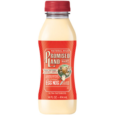 Promised Land® Dairy Limited Edition Old-Fashioned Egg Nog 14 fl. oz. Bottle