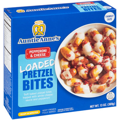 Auntie Anne's® Pepperoni & Cheese Loaded Pretzel Bites