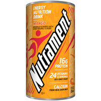 Nutrament® Mango Energy Nutrition Drink 12 fl. oz. Can