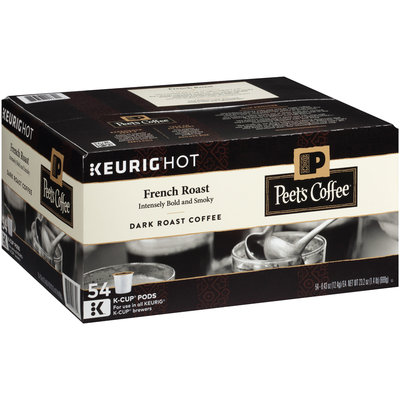 Peet's Coffee® French Roast Dark Roast K-Cup® Pods Coffee 54 ct Box