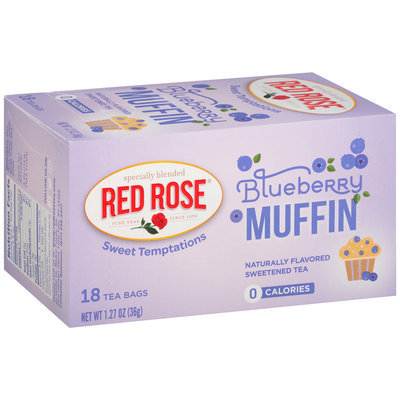 Red Rose® Sweet Temptations Blueberry Muffin Tea Bags 1.27 oz. Box