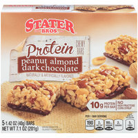 Stater Bros.® Protein Peanut Almond Dark Chocolate Chewy Granola Bars 5-1.42 oz. Wrappers