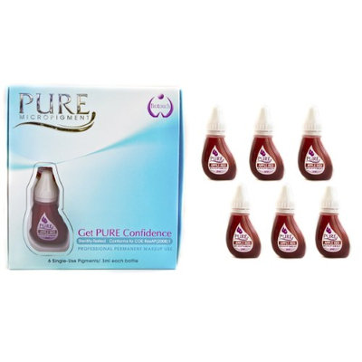 Permanent Makeup Tattoo ink Pigment PURE APPLE RED 6 units per box BioTouch