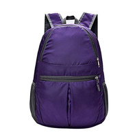 Fheaven Women Men Fashion Solid Color waterproof Nylon Shoulder Bag Backpack Zipper Adjustable Strap Travel Messenger Bag