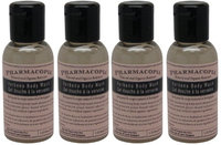 Pharmacopia Verbena Body Wash lot of 4 each 1.1oz bottles.4oz (Pack of 4)