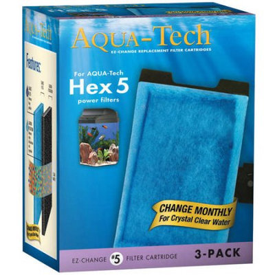 AquaTech EzChange Replacement Filter Cartridges, 3 ct