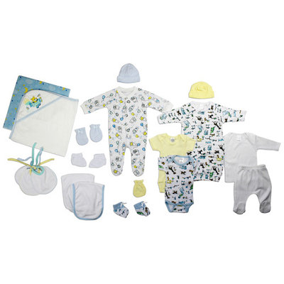 born Baby Boy 19 Pc Layette Baby Shower Gift Set