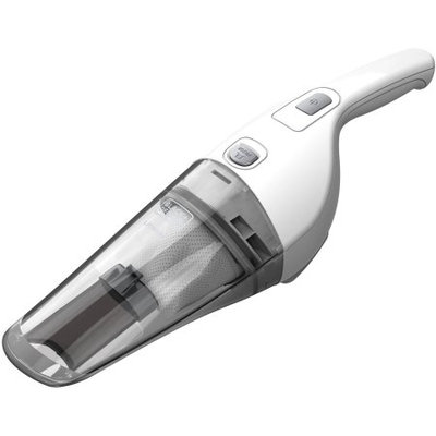 Black & Decker Black and Decker HNV220BCZ10 Compact Lithium Hand Vac 2Ah Kit, Powder White