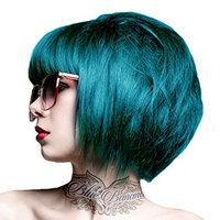 2 x Crazy Color Semi Permanent Hair Colour Dyes by Renbow 100ml Peacock Blue 45