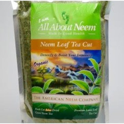 Neem Leaves - Natural, Tea Cut Leaves, Organic 16 oz, Loose, Green, Crushed,Fresh Handpicked Slow Dried Under Shade. Make Your own Tea and neem Leaf Extract!
