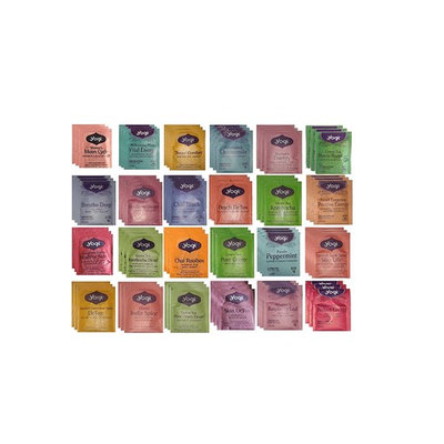 YOGI TEA SAMPLER 24 FLAVORS (72 TEA BAGS)