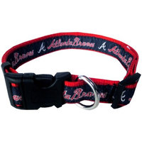 Atlanta Braves Nylon Dog Collar