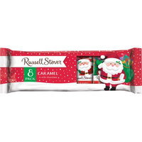 Russell Stover Candies Russell Stover Caramel Santa 8 Pack, 7oz