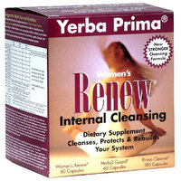 Yerba Prima Women's Renew Internal Cleansing Dietary Supplement Capsules, 300 count