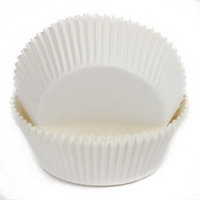 Chef Craft Large Baking Cups, 50 Count, White