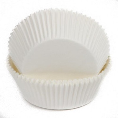 Chef Craft Large Baking Cups, 50 Count, White