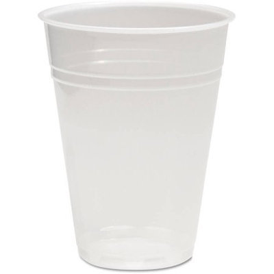 Boardwalk Translucent Plastic Cold Cups, 9oz, 100/Bag, 25 Bags/Carton