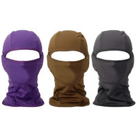 Bundle Monster 3pc Lightweight Wind UV Protecting Face Mask Balaclava - Set 5