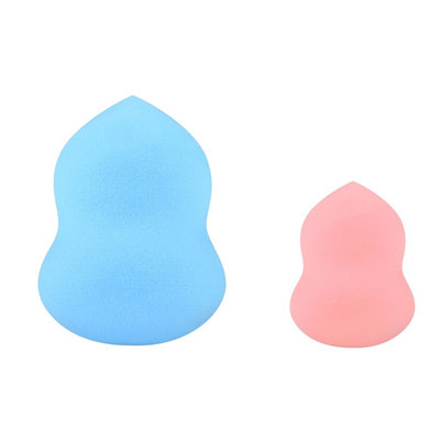 Zodaca 2pcs Bottle Shape Women's Cosmetic Makeup Face Foundation Sponge Smooth Puff Flawless Coverage