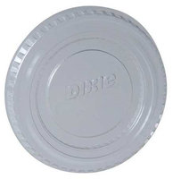 DIXIE PL2C Disposable Souffle Cup Lid, Clear, PK2400