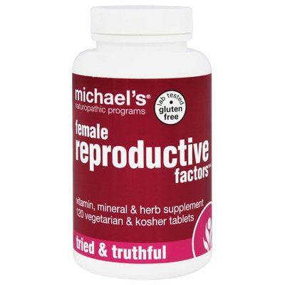 Michaels Naturopathic Programs Michael's Naturopathic Programs - Female Reproductive Factors - 120 Vegetarian Tablets
