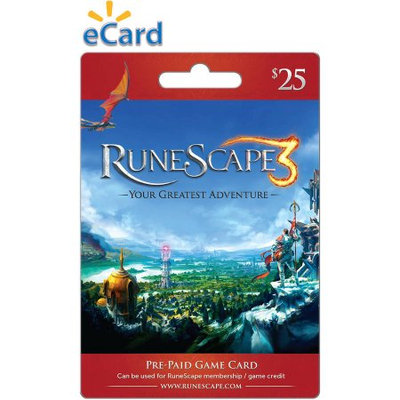 Incomm Jagex RuneScape - $25 card (Email Delivery)